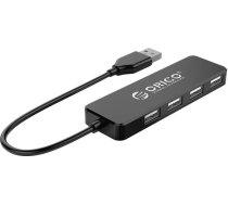 Orico Adapter Hub, USB to 4xUSB (black) FL01-BK-BP