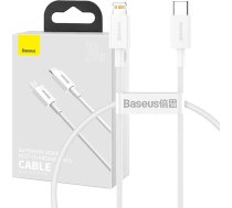 Baseus Superior Series Cable USB-C to Lightning, 20W, PD, 0,25m (white) CATLYS-02