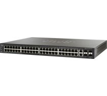 Cisco SF500-48P-K9-G5 | Switch | 48x 100Mb/s PoE, 2x Combo (RJ45/SFP) + 2x SFP+, Zarządzalny