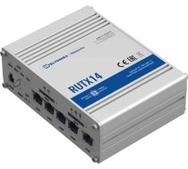 Teltonika RUTX14 | Profesjonalny przemysłowy router 4G LTE | Cat 12, Dual Sim, 1x Gigabit WAN, 4x Gigabit LAN, WiFi 802.11 AC Wave 2 TELTONIKA RUTX14 RUTX14000000