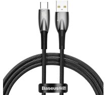 Baseus USB cable for USB-C Baseus Glimmer Series, 100W, 1m (Black) CADH000401