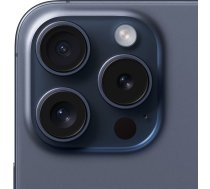 Apple iPhone 15 Pro 15.5 cm (6.1") Dual SIM iOS 17 5G USB Type-C 128 GB Titanium, Blue MTV03QN/A