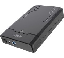 Unitek Y-3035 storage drive enclosure HDD/SSD enclosure Black 2.5/3.5"