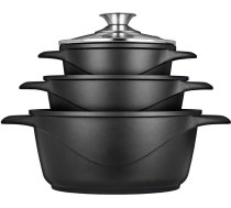 Smile MGK-18 soup pot Black Aluminium