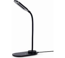 Gembird MOBILE CHARGER WRL DESK LAMP/BLACK TA-WPC10-LED-01 GEMBIRD