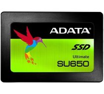 Adata SSD|ADATA|SU650|480GB|SATA 3.0|Write speed 450 MBytes/sec|Read speed 520 MBytes/sec|2,5"|TBW 280 TB|MTBF 2000000 hours|ASU650SS-480GT-R