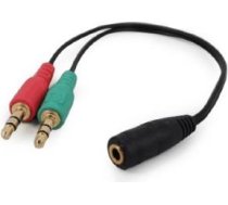 Gembird CABLE AUDIO 3.5MM SOCKET TO/2X3.5MM PLUG CCA-418 GEMBIRD