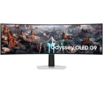 Samsung Monitor||Odyssey OLED G9 G93SC|49"|Gaming/Curved|Panel OLED|5120x1440|32:9|240Hz|0.03 ms|Height adjustable|Tilt|Colour Silver|LS49CG934SUXEN