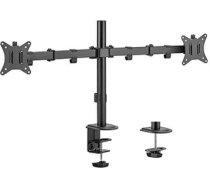 Gembird MA-D2-01 monitor mount / stand 81.3 cm (32") Black Desk