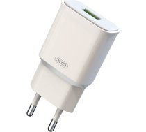 XO Wall charger XO L92D, 1x USB, 18W, QC 3.0 (white) L92D (EU) WH