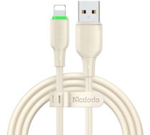 Mcdodo USB to Lightning Cable Mcdodo CA-4740 with LED light 1.2m (beige)