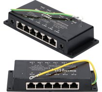 Extralink 6 Portowy | Gigabit PoE Injector | 6x 1000Mb/s RJ45 EX.2039