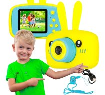 Extralink Kids Camera H23 Żółty | Aparat cyfrowy | 1080P 30fps, wyświetlacz 2.0" EXTRALINK H23 YELLOW