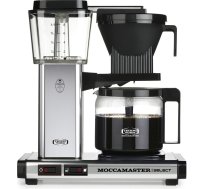 Moccamaster KBG Select Polished Silver Fully-auto Drip coffee maker 1.25 L 8712072539709