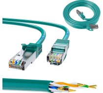 Extralink Kat.6 FTP 2m | Patchcord LAN | Miedź Kabel sieciowy skrętka 1Gbit/s EX.7737