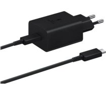 Samsung Travel Charger 45W (with Type-C to Type-C cable, 6A, 1,8m) PD3.0, PDO/PPS, Black (EP-T4510XBEGEU)