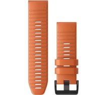 Garmin watch strap QuickFit 26mm, ember orange silicone 010-12864-01