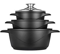 Smile MGK-18 soup pot Black Aluminium