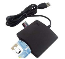 Transcend | SMART CARD READER USB PC/SC Black EZ100PU-B-N68