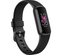 Fitbit | Luxe | Fitness tracker | Touchscreen | Heart rate monitor | Activity monitoring 24/7 | Waterproof | Bluetooth | Black/Black FB422BKBK