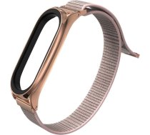 Tech-Protect watch strap Nylon Xiaomi Mi Band 5/6, rose gold ART#102798