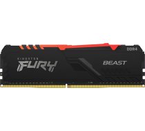Kingston Fury Pamięć Kingston Fury Beast RGB, DDR4, 8 GB, 2666MHz, CL16 (KF426C16BBA/8)