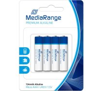 Mediarange BATTERY ALKALINE AAA 1.5V/4PCS MRBAT101 MEDIARANGE