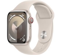 Apple Watch Series?9 GPS + Cellular 41mm Starlight Aluminium Case with Starlight Sport Band - M/L MRHP3ET/A
