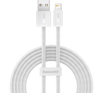 Baseus Dynamic cable USB to Lightning, 2.4A, 2m (White) CALD000502