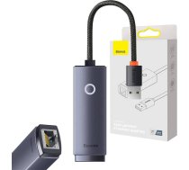 Baseus Lite Series USB to RJ45 network adapter, 100Mbps (gray) WKQX000013