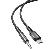 Acefast Cable USB-C to mini jack 3,5mm Acefast C1-08 1.2m (black) C1-08 BLACK