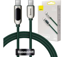 Baseus Display Cable USB-C to USB-C 100W 1m (green) CATSK-B06