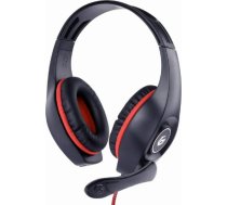 Gembird HEADSET GAMING/RED/BLACK GHS-05-R GEMBIRD