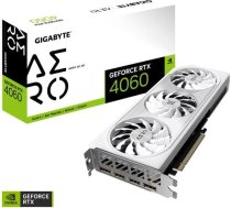 Gigabyte GeForce RTX 4060 AERO OC 8G NVIDIA 8 GB GDDR6 GV-N4060AERO OC-8GD