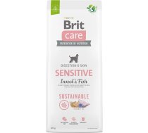 Brit Care Dog Sustainable Sensitive Insect & Fish - dry dog food - 12 kg 100-172189