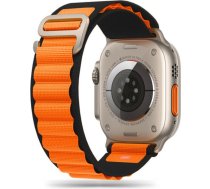 Tech-Protect watch strap Nylon Pro Apple Watch 42/44/45/49mm, black/orange ART#102969