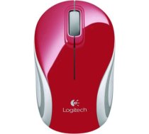 Logitech Mouse Logitech Wireless Mini Mouse M187 Red 910-002732