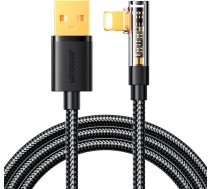 Joyroom Angle Cable to USB-A / Lightning / 1.2m Joyroom S-UL012A6 (black) S-UL012A6 1.2M BLACK