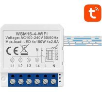 Avatto Smart Switch Module WiFi Avatto WSM16-W4 TUYA