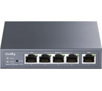 Cudy Gigabit Multi-WAN VPN Router wired router Fast Ethernet, Gigabit Ethernet Grey R700