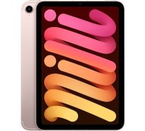 Apple iPad Mini 6th Gen 8.3 ", Pink, Liquid Retina IPS LCD, A15 Bionic, 4 GB, 64 GB, Wi-Fi, 12 MP, 12 MP, Bluetooth, 5.0, iPadOS, 15, 1488 x 2266 pixels MLWL3HC/A