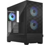 Fractal Design PC case Pop Air TG Clear Tint RGB black FD-C-POR1A-06