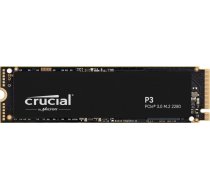 Crucial SSD|CRUCIAL|P3|1TB|M.2|PCIE|NVMe|3D NAND|Write speed 3000 MBytes/sec|Read speed 3500 MBytes/sec|TBW 220 TB|CT1000P3SSD8