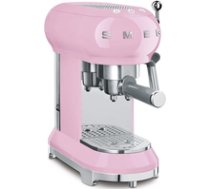 Smeg Espresso Coffee Machine 50's Style Cadillac Pink ECF01PKEU