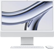 Apple iMac 24 4.5K Retina Display M3 8-Core GPU 256GB Silver MQR93D/A