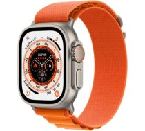 Apple Watch Ultra GPS + Cellular 49mm Titanium Orange Alpine Loop MQFL3FD/A