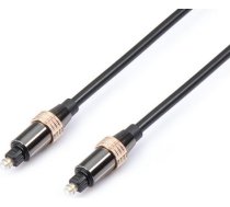 Reekin Toslink optical Audio-Cable - 2,0m PREMIUM (Black) CAB-014-2M