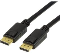 Logilink DisplayPort-Kabel DPort / DPort M/M 1m black CV0119