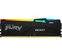 Kingston Fury Beast RGB 16GB [1x16GB 5200MHz DDR5 CL40 DIMM] KF552C40BBA-16