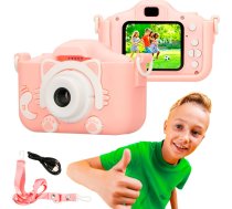 Xiaomi Extralink Kids Camera H27 Single Różowy | Aparat cyfrowy | 1080P 30fps, wyświetlacz 2.0" EXTRALINK H27 SINGLE PINK